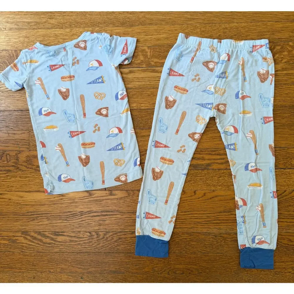 Angel Dear Boys' Baseball Print Pajamas Size 4